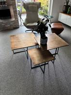Richemond interiors salontafel Lio, set van 3 tafels, Huis en Inrichting, Tafels | Salontafels, Ophalen, Gebruikt, 50 tot 100 cm