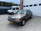Mercedes-benz 190 190D 2.0 DIESEL 1987 Schuifdak goede staat, Gebruikt, 4 cilinders, Bruin, Centrale vergrendeling