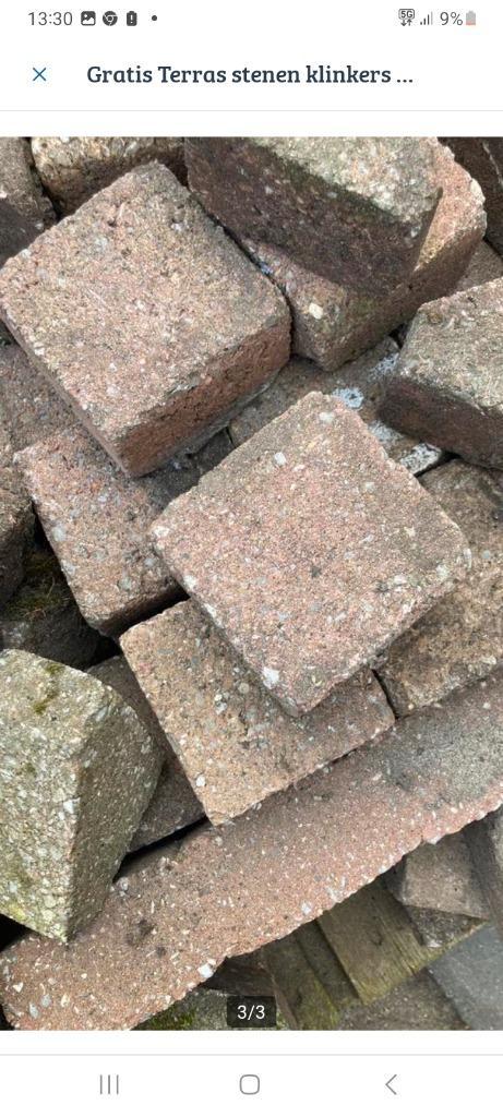 Sierbestrating  20 euro cadeau  bij alles ophalen, Tuin en Terras, Tegels en Klinkers, Gebruikt, Overige typen, Beton, 10 m² of meer