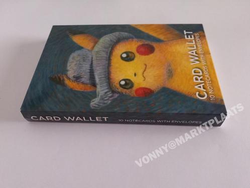 NIEUW! Pokémon Van Gogh Kaartenmap Card Wallet, Hobby en Vrije tijd, Verzamelkaartspellen | Pokémon, Nieuw, Overige typen, Verzenden