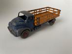 model Dinky Toys 417 Meccano Leyland Comet Lorry, blauw geel, Ophalen of Verzenden, Gebruikt, Bus of Vrachtwagen, Dinky Toys