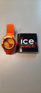 Horloge ICE WATCH oranje, Sieraden, Tassen en Uiterlijk, Overige merken, Kunststof, Ophalen of Verzenden, Zo goed als nieuw