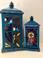 Painted stained glass lamps, Ophalen of Verzenden, Nieuw, Minder dan 50 cm