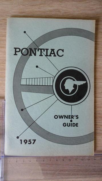 1957 Pontiac. First print, original Owner's Guide. beschikbaar voor biedingen