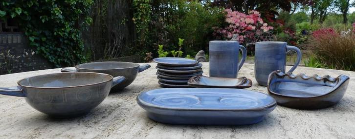 Volendams Aardewerk Servies Ambacht Volendam Blauw, Huis en Inrichting, Keuken | Servies, Nieuw, Overige stijlen, Porselein, Ophalen of Verzenden