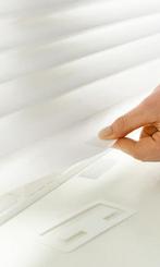 SCHOTTIS Plisségordijnen wit 90x190 cm, Ophalen, Wit, Nieuw, 50 tot 100 cm