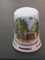 Vingerhoedje De Lommerbergen Vacantiepark aga gifts porselei, Ophalen of Verzenden, Zo goed als nieuw