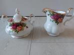 Roomstel suikerpot melkkan Royal Albert Old Country Roses, Ophalen of Verzenden
