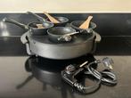 Partywok/Crêpes set - Nieuw!, Ophalen of Verzenden, Nieuw, Elektrisch, Fondueset