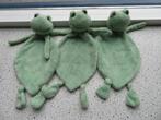3 x Knuffeldoek kikker of kikkertje Flavio merk Happy Horse, Ophalen of Verzenden, Zo goed als nieuw, Kikker