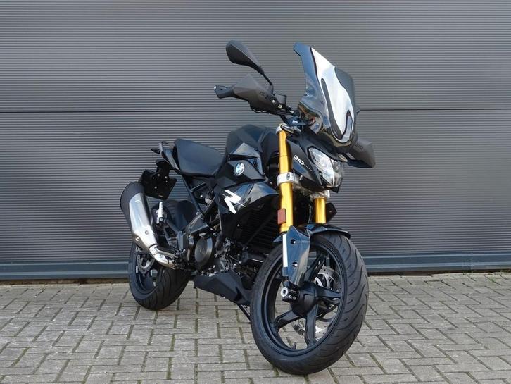BMW G 310 R  G310R zwart 2025 204km NIEUW Handvatverwarming, Motoren, Motoren | BMW, Bedrijf, Naked bike, 12 t/m 35 kW, Minimaal motorrijbewijs A2