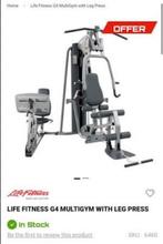 LIFE FITNESS G4 MET LEG PRESS SHOWROOM, Ophalen of Verzenden, Nieuw, Overige typen