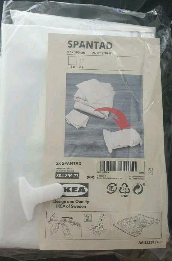 Vacuümzakken IKEA, 2 stuks, Huis en Inrichting, Overige Huis en Inrichting, Nieuw, Ophalen of Verzenden