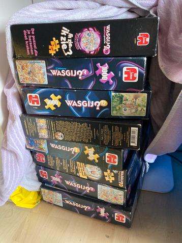 6x wasgij puzzel beschikbaar voor biedingen