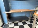RVS Tafel op Wielen - Bakkerij Geschikt!, Zakelijke goederen, Horeca | Keukenapparatuur, Ophalen of Verzenden, Gebruikt, Bakkerij en Slagerij