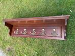 Mooie houten kapstok , 5 haken, Gebruikt, Minder dan 100 cm, Hout, Ophalen