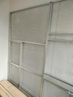 2 aluminium volière panelen compleet, Dieren en Toebehoren, Ophalen of Verzenden, Aluminium, Volière
