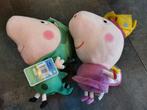 Peppa Pig Knuffels - Dino & Prinses, Ophalen of Verzenden, Zo goed als nieuw, Overige typen