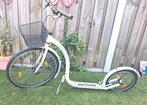 Kickbike G4 CITY step zgan WIT, Fietsen en Brommers, Steps, Ophalen, Zo goed als nieuw, Kickbike, Kickbike City G4