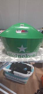 Heineken Koelemmer met opener, Verzamelen, Biermerken, Ophalen of Verzenden, Zo goed als nieuw, Overige typen, Heineken
