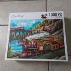 Amy Design Stoomtreinen 1000 stukjes, Ophalen, 500 t/m 1500 stukjes, Zo goed als nieuw