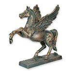Gietijzeren Pegasus, Antiek en Kunst, Antiek | Koper en Brons, Ophalen of Verzenden