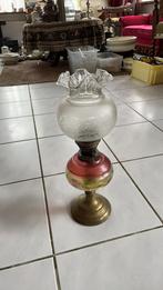 Antieke olielamp, Antiek en Kunst, Antiek | Lampen, Ophalen of Verzenden