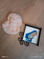 Vintage Maria met Kind Tegel en Beeld, Ophalen of Verzenden