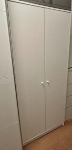 Witte kledingkast, Huis en Inrichting, Kasten | Roldeurkasten en Archiefkasten, Ophalen, 100 tot 150 cm, Zo goed als nieuw, 150 tot 200 cm