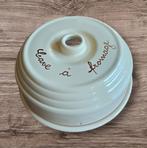 Jaren 30/40 handgemaakt Frans aardewerk Kaasstolp, Antiek en Kunst, Antiek | Keramiek en Aardewerk, Ophalen of Verzenden