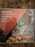 Brahms & Dvořák - Hongaarse & Slavische Dansen - CD, Cd's en Dvd's, Cd's | Klassiek, Ophalen of Verzenden, Romantiek, Zo goed als nieuw