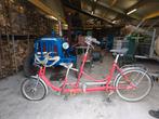 Ouder kinder tandem, Fietsen en Brommers, Fietsen | Tandems, Ophalen, Minder dan 10 versnellingen, Gebruikt, Minder dan 49 cm