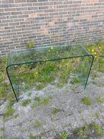 FIAM ITALY side table gebogen glas gave staat, Huis en Inrichting, Ophalen, 100 tot 150 cm, Glas, Zo goed als nieuw