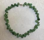 Handgemaakte ketting edelsteen groene Aventurijn, Overige materialen, Nieuw, Ophalen of Verzenden, Met edelsteen
