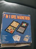7 in 1 spel magnetisch, Hobby en Vrije tijd, Gezelschapsspellen | Bordspellen, Ophalen of Verzenden, Zo goed als nieuw