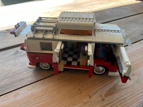 Lego nr. 10220 Volkswagen T1 Kampeerbus Camper Van 1962, Kinderen en Baby's, Speelgoed | Duplo en Lego, Gebruikt, Lego, Ophalen of Verzenden
