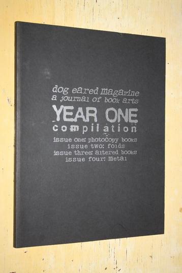 10x Dog Eared Magazine a journal of book arts Year One  beschikbaar voor biedingen