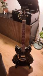 Harley Benton HB-35LH BK Vintage Series, Muziek en Instrumenten, Snaarinstrumenten | Gitaren | Bas, Ophalen, Gebruikt