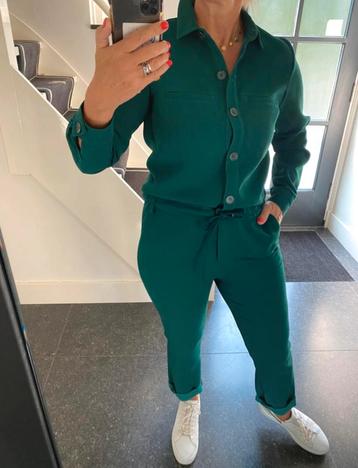Essentiel Antwerp, prachtige flessengroene jumpsuit maat M beschikbaar voor biedingen