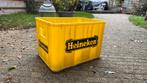 Gele Heineken krat, Verzamelen, Ophalen, Gebruikt, Heineken