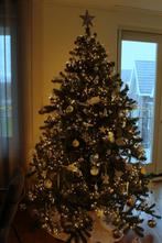 Kerstboom met verlichting en kerstballen, Diversen, Kerst, Ophalen, Gebruikt