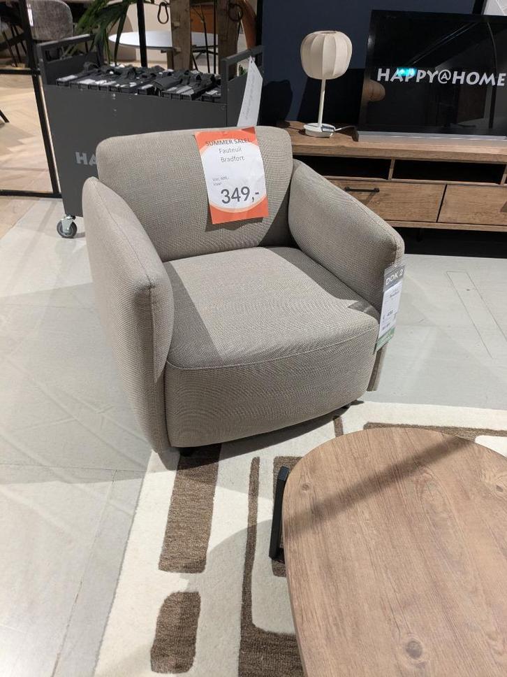 NIEUW STOFFEN FAUTEUILTJE AFGEPRIJSD, Huis en Inrichting, Fauteuils, Nieuw, Stof, 50 tot 75 cm, 75 tot 100 cm, Ophalen
