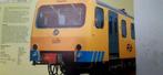 Bouwplaat Nederlandse spoorwegen 150jr de DH2 trein vintage, Verzamelen, Spoorwegen en Tramwegen, Ophalen of Verzenden, Nieuw