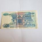 2279 indonesie 1000 seribu rupiah, Postzegels en Munten, Bankbiljetten | Azië, Verzenden, Zuidoost-Azië