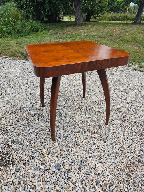 Vintage art deco Spider tafel van Jindrich Halabala jaren 40, Antiek en Kunst, Curiosa en Brocante, Ophalen