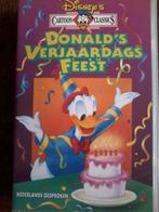Video VHS Film Donald's verjaardagsfeest Disney ( Jola ), Tekenfilm, Verzenden, Alle leeftijden, Zo goed als nieuw