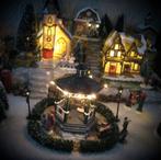 Lemax prieeltje gazebo (incl verlichting), Ophalen of Verzenden, Zo goed als nieuw