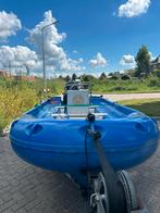 Fun Yak 3.90 dagboot met boottrailer. Buitenboordmotor 15 pk, Watersport en Boten, Rubberboten, Gebruikt, Benzine, Minder dan 70 pk