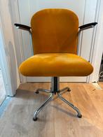 Gispen Vintage Bureaustoel 356- Zachtgeel Rib, Huis en Inrichting, Bureaustoelen, Ophalen, Gebruikt, Geel, Bureaustoel