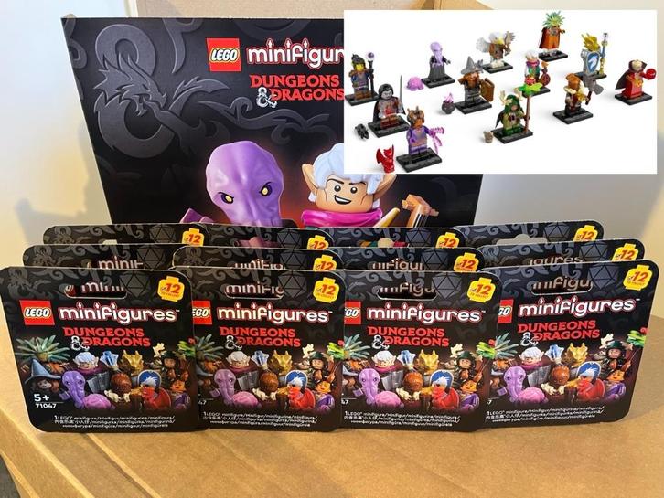 Lego - CMF D&D - complete set (71047), Kinderen en Baby's, Speelgoed | Duplo en Lego, Zo goed als nieuw, Lego, Complete set, Ophalen of Verzenden
